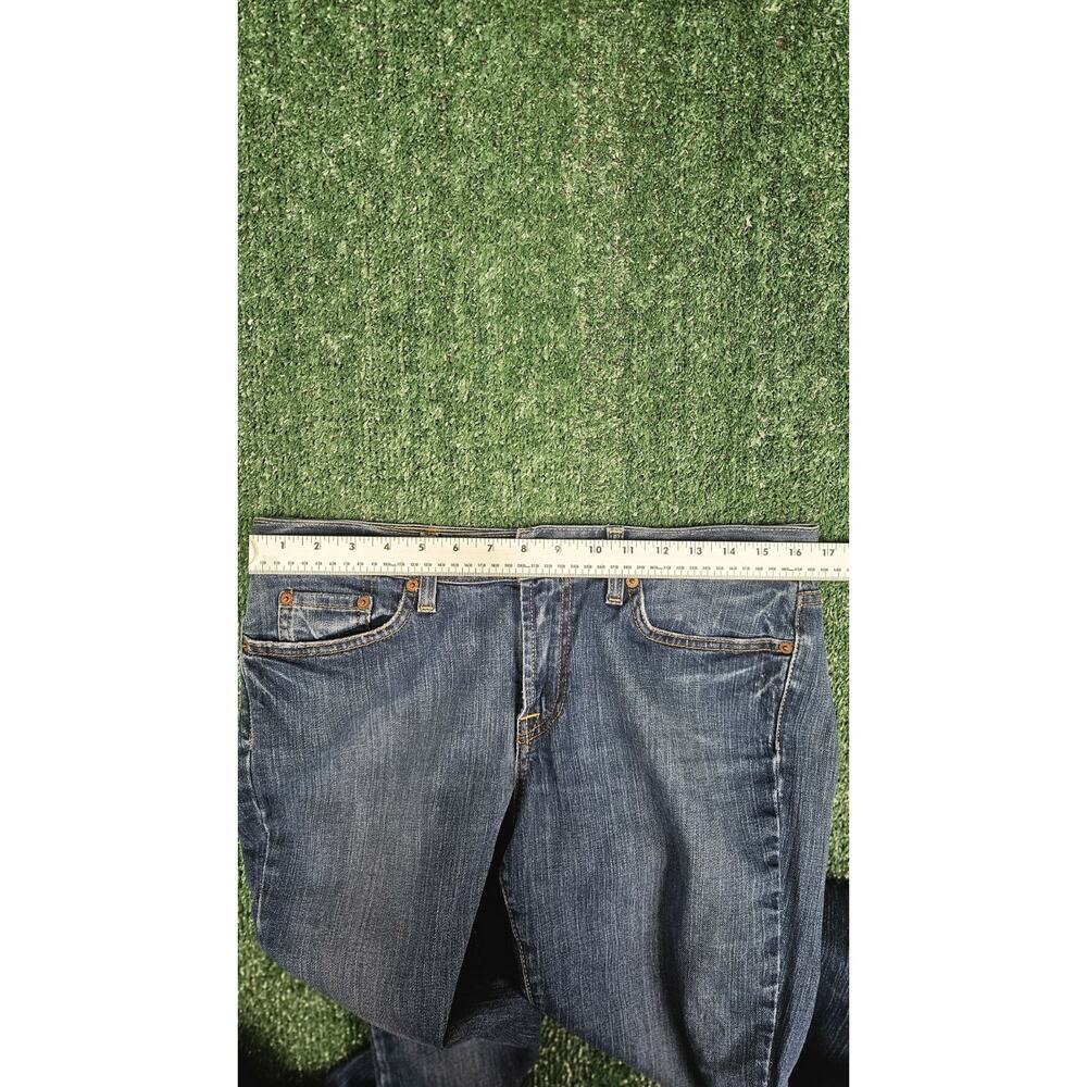 VINTAGE Lucky Brand Jeans Womens 10/30 Blue Sweet N Low Bootcut Stretch Mid Rise - Picture 9 of 10